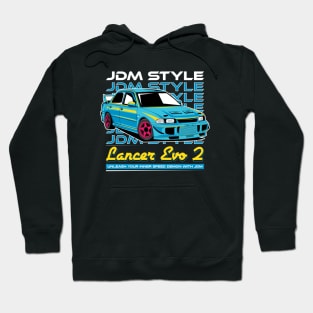 Lancer Evolution 2 Drift Car Hoodie